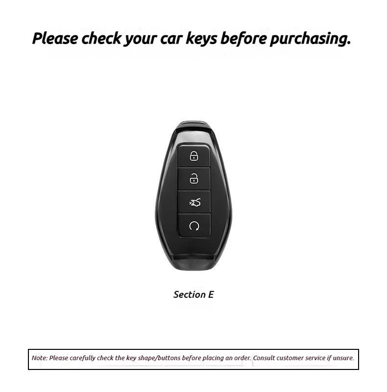 BYD 덴자 B8 2026 풀 커버 가죽 키 커버, 덴자 B5 2026 자동차 키 케이스와 호환 가능, 올인클루시브 홀더, 자동차 액세서리