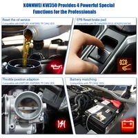 KONNWEI KW350 OBD2 Car Diagnostic Tool OBD Scanner for VAG VW Audi ABS Airbag Reset Oil Service Light EPB Diagnostic Better - Image 5