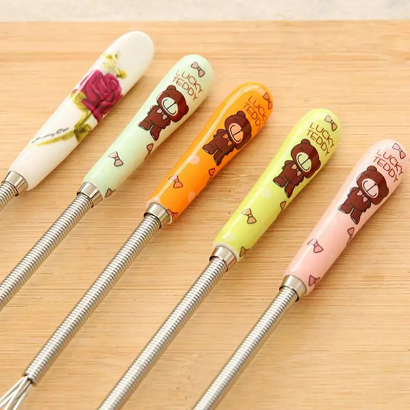 Balloon Wire Whisk Egg Beater Mini Stainless Steel Manual Hand Mixer for Milk Cream Butter