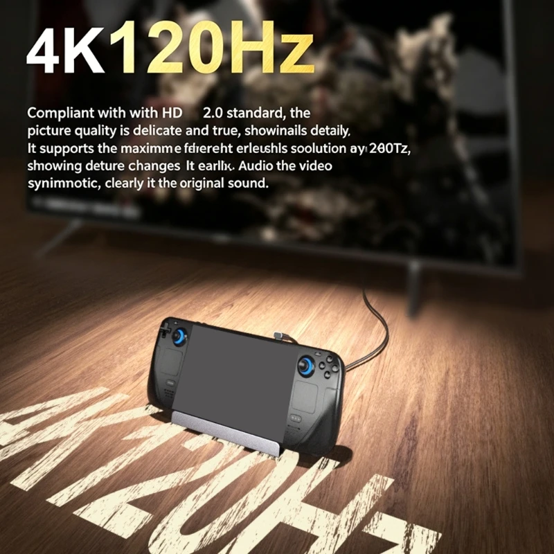 게임 콘솔용 알루미늄 합금 다중 포트 도크 PD100W 고속 충전 어댑터 데스크탑 도킹 스테이션