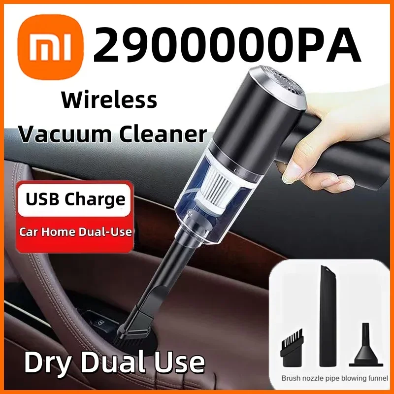 Xiaomi 2900000PA Vacuum Cleaner Portable 2 in 1 Wet Dry Dual Use 120w Wireless Super High Powerful Large Suction Vacuum Cleaner