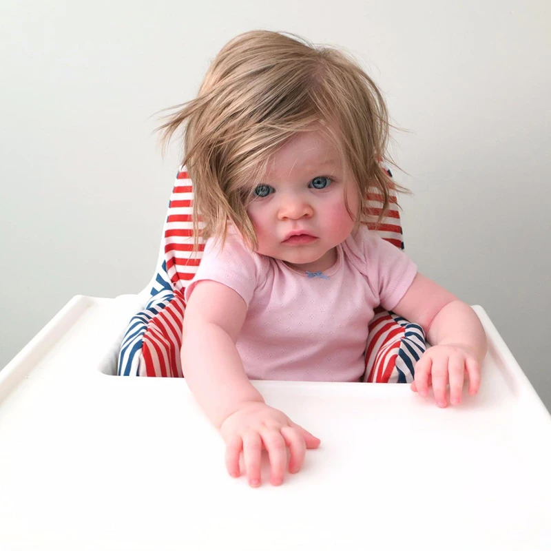 Easy Clean Baby High Chair Cushion Inflatable High Chair Cover Pad Reversible Supporting Cushion for Wipeable Cover