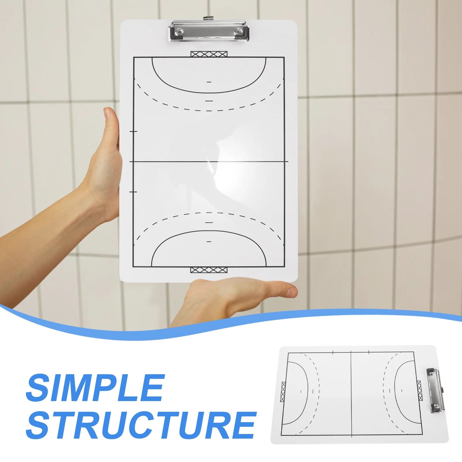 Handball Board Whiteboard Sport Accessory Basketball Clipboard For Magnetic Match Supply Suite Coaching Kit volleyball coaching board