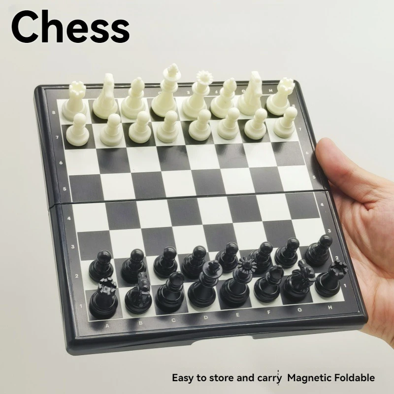 International Chess Folding Magnetic Portable Adult and Children Travel Style