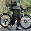 Outdoor work clothes, men's and women's casual pants, waterproof hiking and jogging, suitable for rock climbing and cycling 3