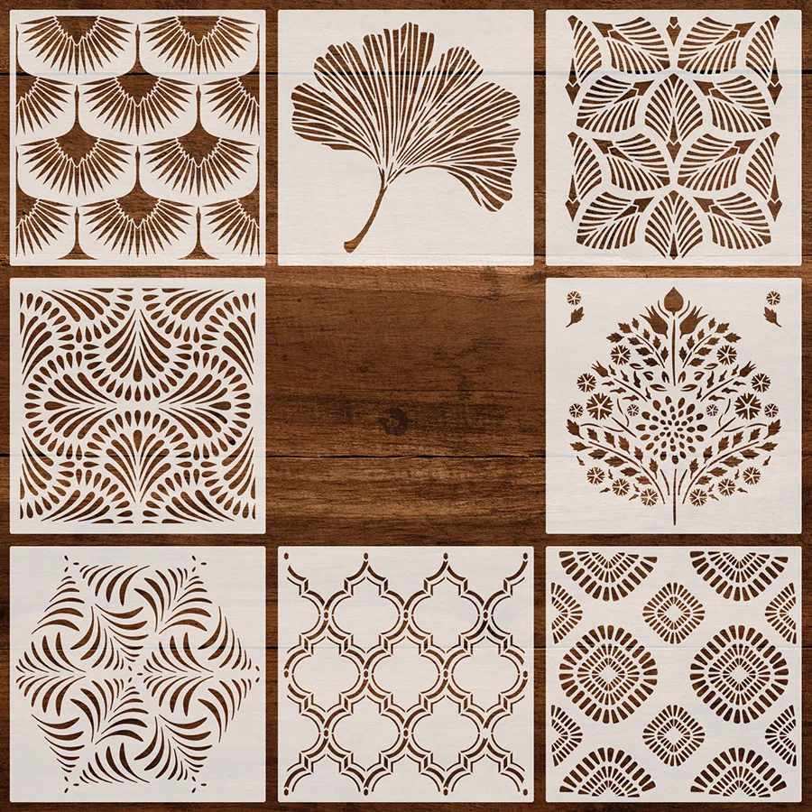 

1Pcs 30*30cm Geometric Mandala DIY Layering Stencils Wall Painting Scrapbook Coloring Embossing Album Decorative Template