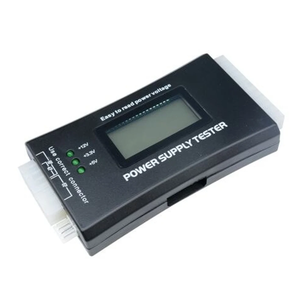 Power Supply Tester 20/24 Pin Digital LCD Monitor PC Computer Atx Source