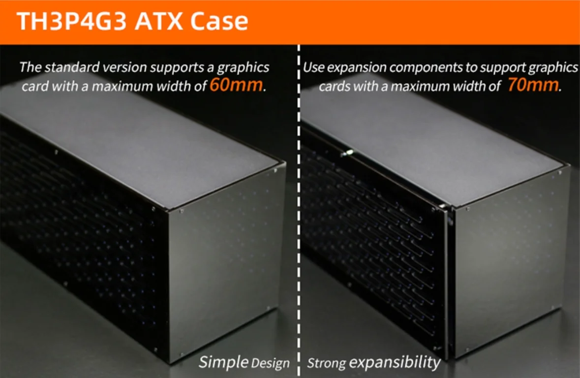 Thunderbolt ATX SFX GPU Placa gráfica Doca