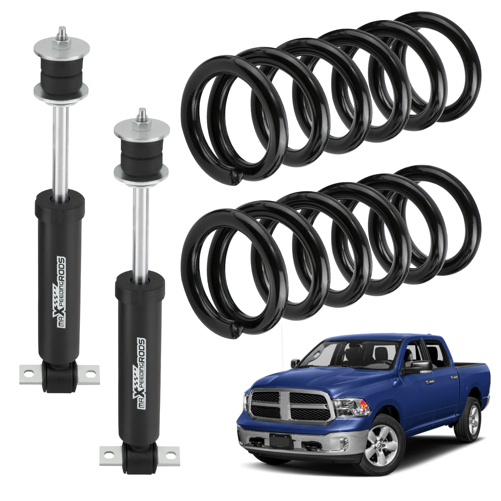 2" Leveling Lift Kit For Dodge Ram 1500 Classic 2WD 2019-2022 V8 Models ...