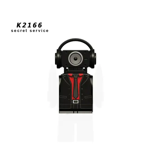 New KDL SWAT Skibidi Toilet Man Figures Anime Block Toys TvMan Titan Cameraman Speakerman Bricks Model Toy Birthday Gift - Image 16