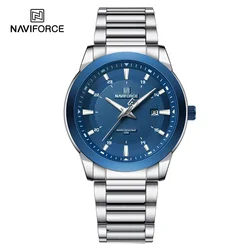 Premium 2024 Men's Luxury Watch with Stainless Steel Strap - Quartz Sports Wristwatch, Waterproof with Date Function (SBEBE-)