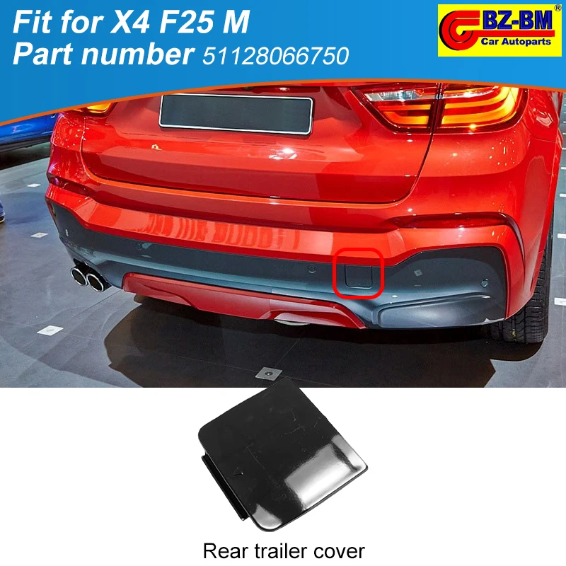 に適合する X6 F16 M-Sport 2014-2019 リアバンパー トウフック アイカバーキャップ 51128056540 に適合する X6  F16 M-SPORT リアバンパー トレーラーキャップカバー 51128056540 LSKXCOQW(小さな店 トーイング アイカバー 用 X6M  51118065933 51128056540 用フロント ... に適合する X6 F16 M-5SPORT フロントまたはリアバンパートレーラーカバー 51118065933 5112805654