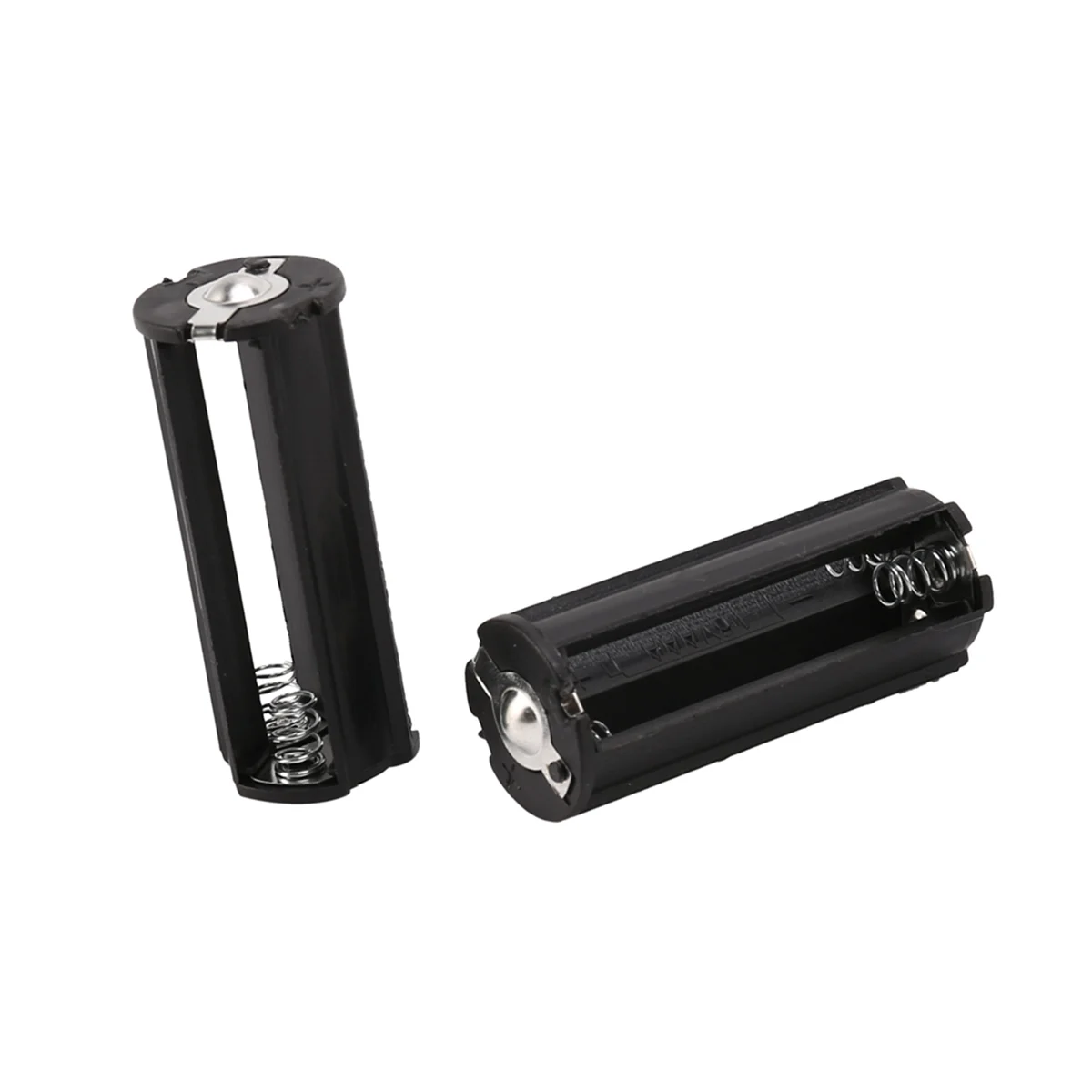 N88R 2개 검정색 배터리 홀더 3 x 1.5V AAA 배터리 손전등 토치