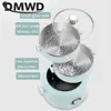 DMWD Electric Cooking Machine Multi-cooker Food Steamer Hotpot Porridge Soup Pot Boiler Breakfast Maker Mini Skillet Frying Pan 5