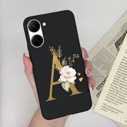 Cute Letters Soft Slim Shockproof Phone Case Cover - OPPO Realme C33 (MB - A)