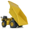 793D RC Hydraulic 1/20 Mine Truck Metal Dumper Painted Yellow Assembled Model Car Radio Light System Warning Sound Toy TH20436 3
