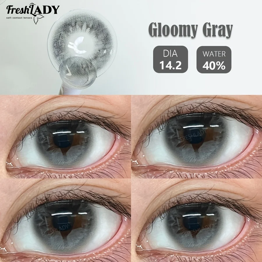 Natural Brown Soft Colored Contact Lenses - 1 Pair