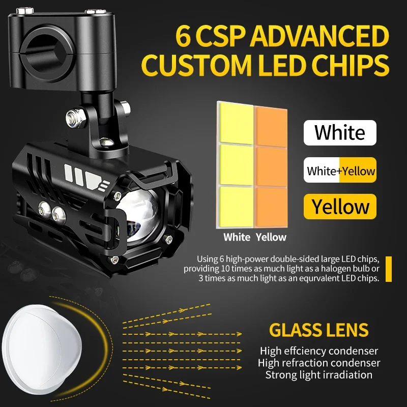 Para Honda NC700 NC750 X/S Integra 750 700 faro de motocicleta U5