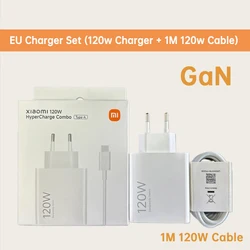 Xiaomi Hypercharge Fast Charging 120W Travel Adapter (EU) - EU With 1M Cable