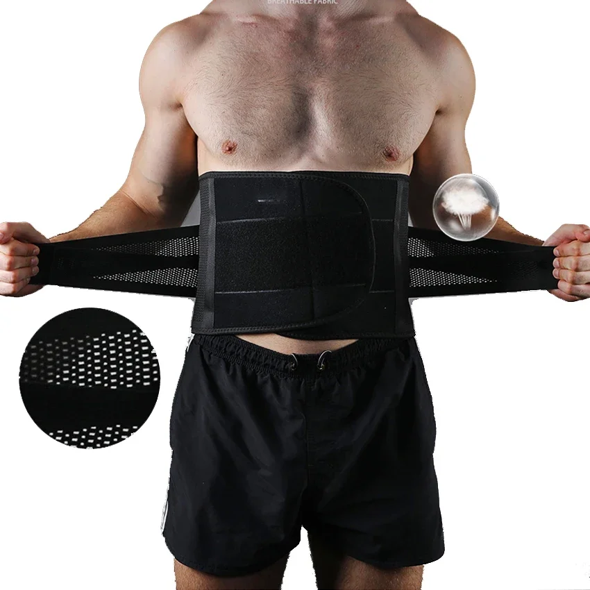 Gym Belt Waist Back Support Belts Abdominal Belly Belt Adjustable