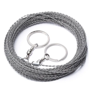 Sturdy Manual Hand Steel Wire Saw, Multi-size Hand Chain Saw Cutter Pocket Rope Portable Travel Camping Outdoor Emergency Tools