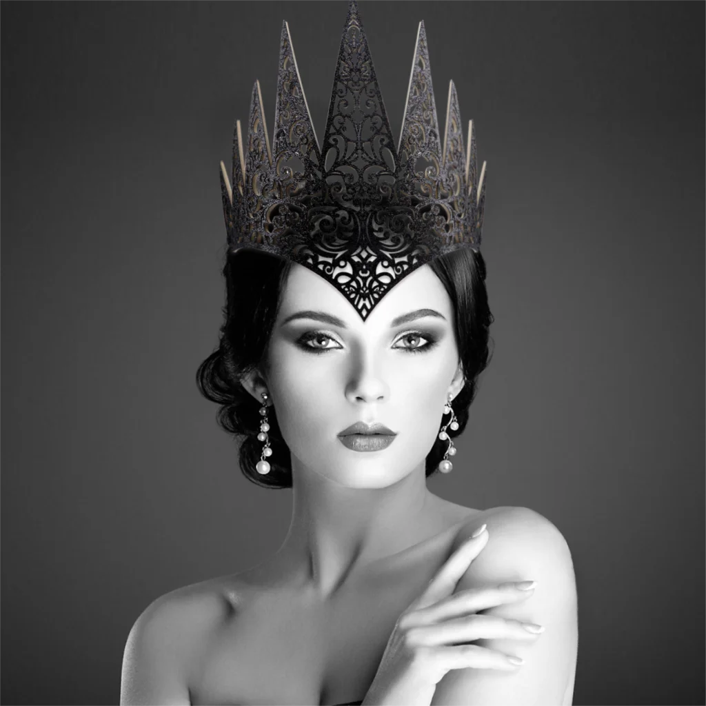 Тиара Queen Crown для Хэллоуина аксессуары косплевечерние |