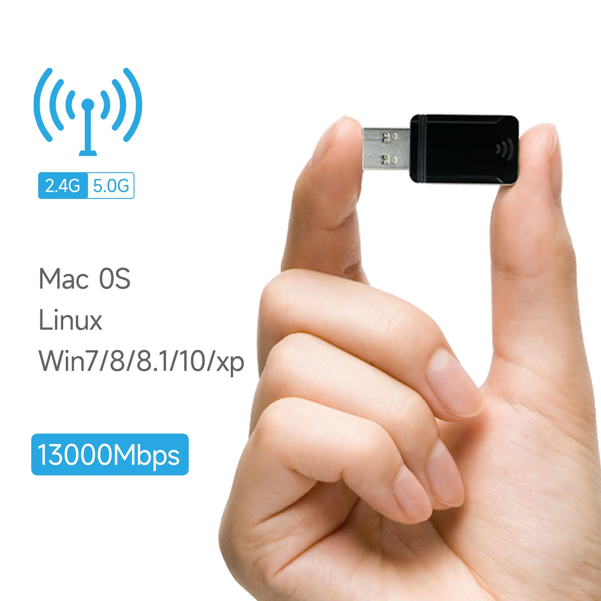 Рисунок 4 - Двухдиапазонный Wi-Fi-адаптер с USB 1300