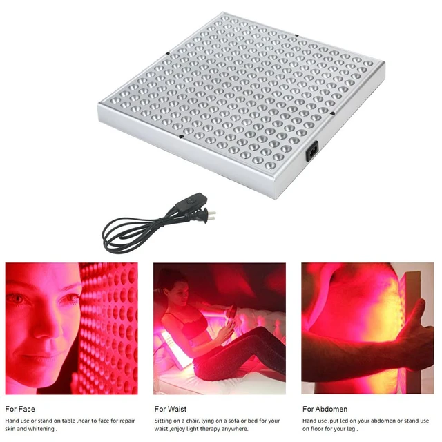 Dispositif de thérapie à la lumière rouge, 225 LED, Anti-vieillissement,  45W IR850nm infrarouge LED rouge, proche infrarouge, sommeil, douleur,  Inflammation - AliExpress