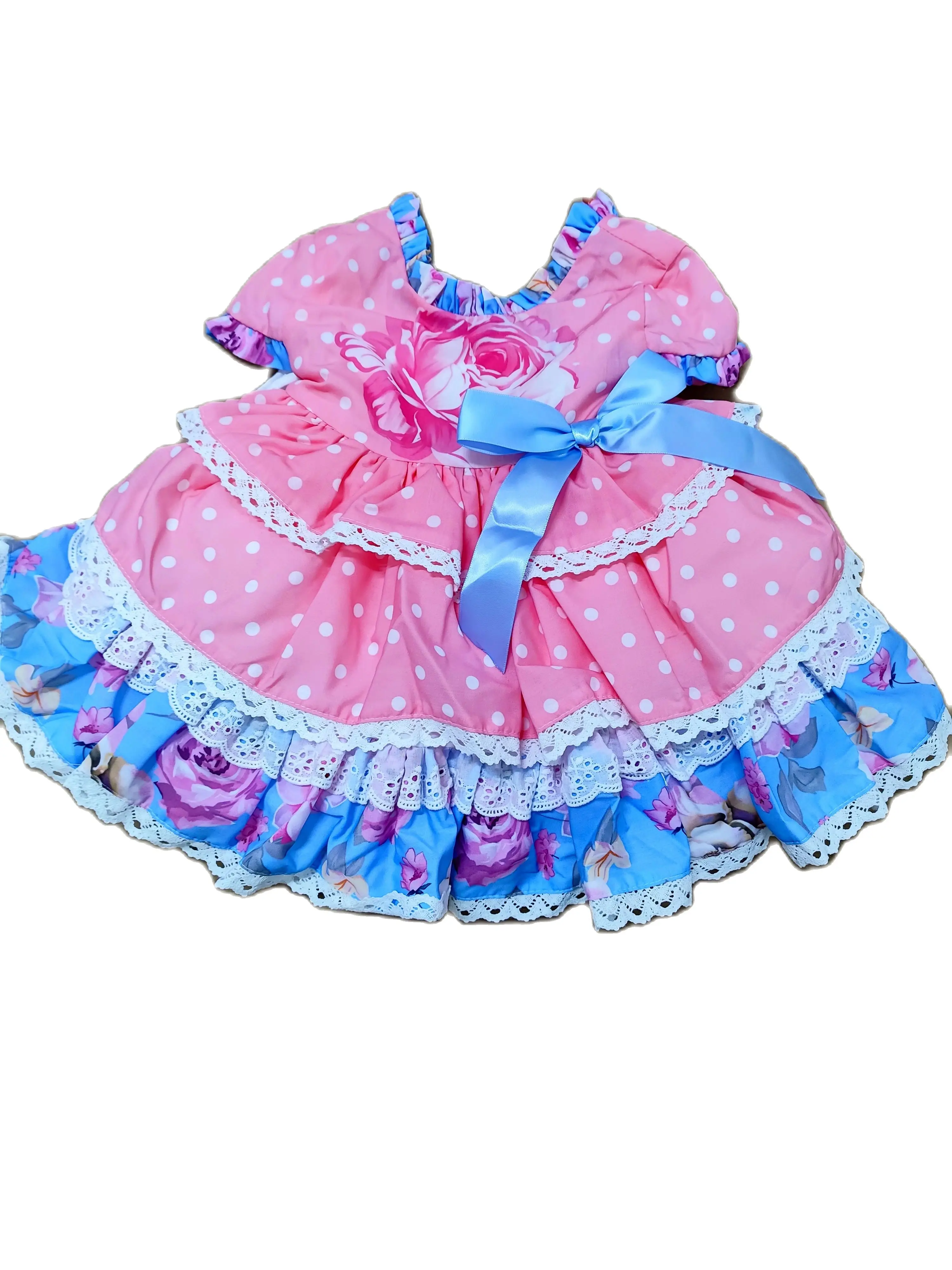 

High quality spring and summer new Lolita princess dress for girls puffy skirt dress clothings
