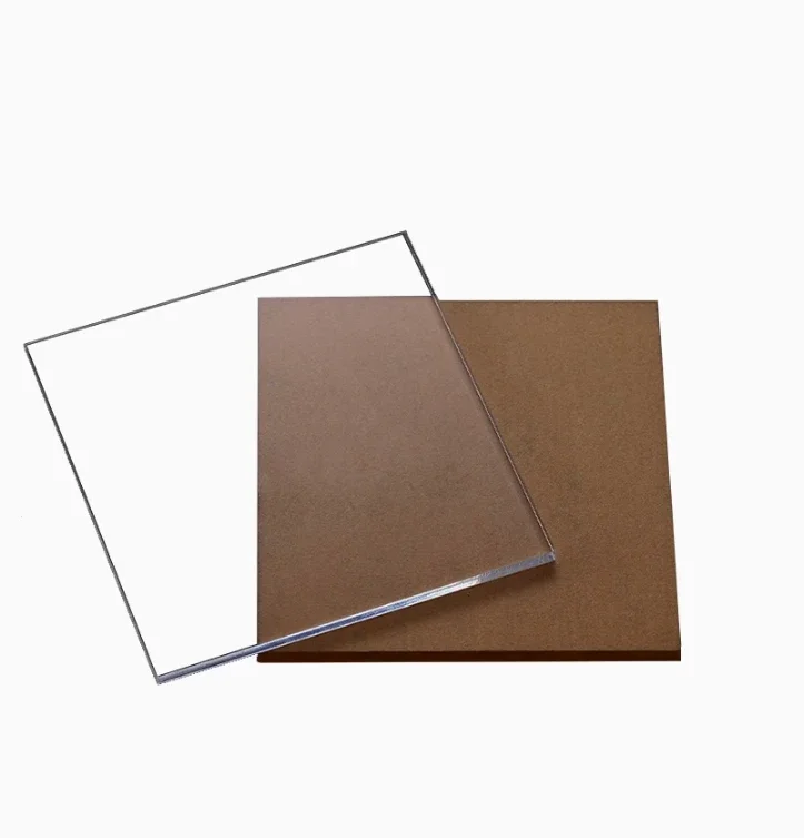 Pannello Acrilico Trasparente In Plexiglass Personalizzabile Da 8 Pezzi