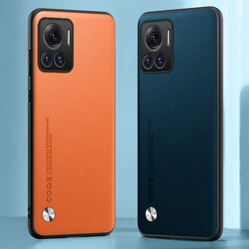 Deluxe PU Leather Phone Case - Premium Silicone Protection for Motorola Moto Edge & G Series