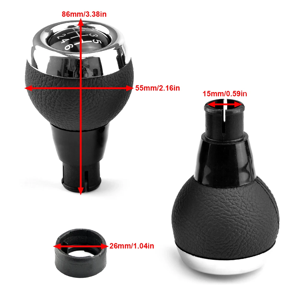 Gear Shift Knob For Mini Cooper R55 R56 R57 R58 R59 R60 R61 F57