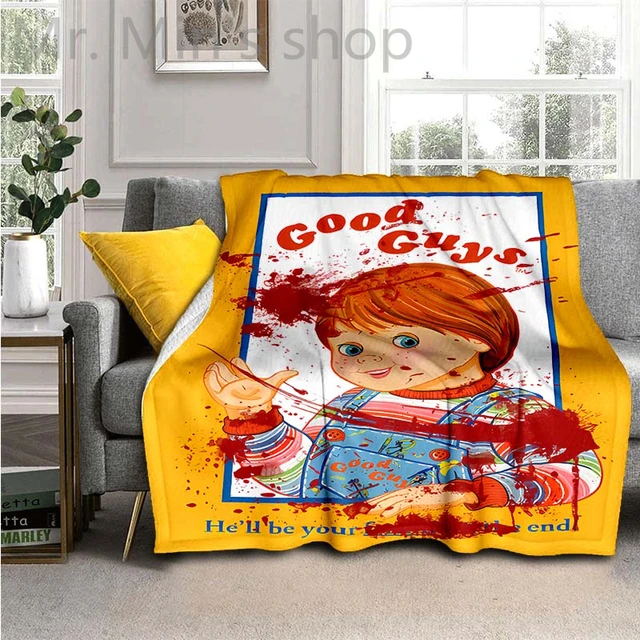 Child's Play Good Guys Blanket Soft Fleece Autumn Warm Flannel Chucky Throw  Blankets for Sofa Car Bedding Bedspread - AliExpress