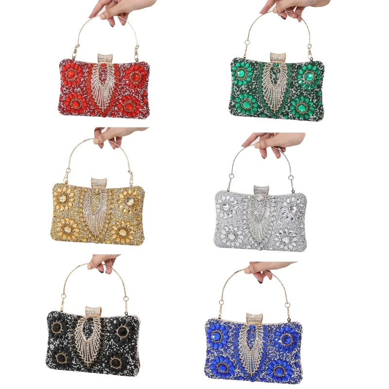 

Shoulder Bag Girl Evening Bag Party Banquet Glitter Purse Handbag Bag