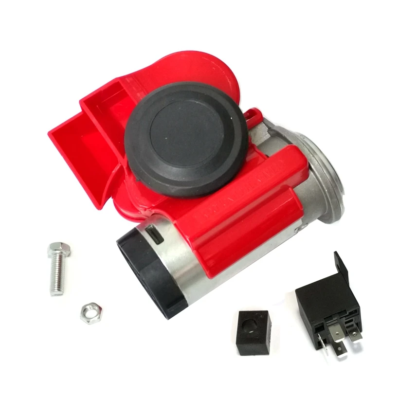 LMoDri Vehicle 12V Super Loudly Air Horn Snail Compact Horns For Motorcycle Car Truck Boat RV Modification Parts