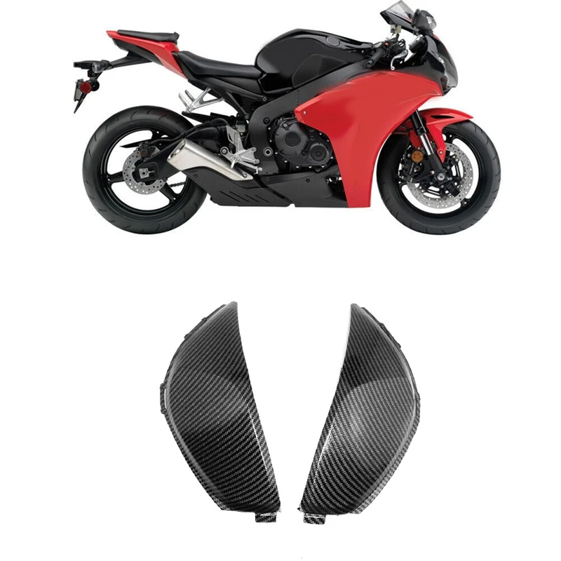 

Carbon Fiber Fuel Gas Tank Side Cover Panel Fairing Trim Cowl Panels For HONDA CBR1000RR 2008-2011 Motorcycle Accessories Parts