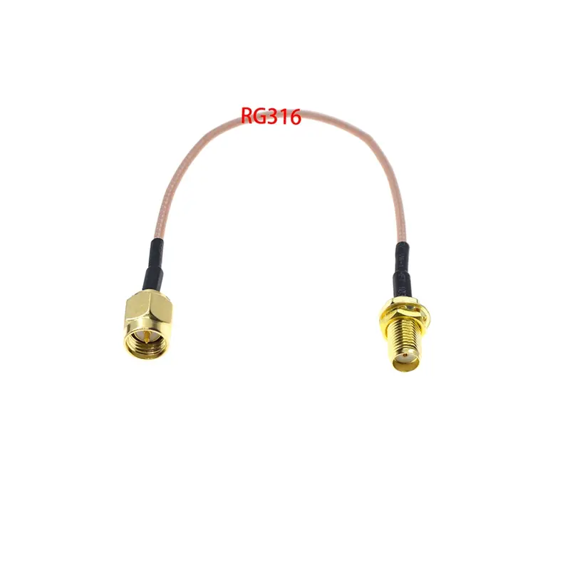RG174 Cable SMA Male To SMA Male Female RPSMA Bulkhead Connector Extension WIRE RF Coaxial Coax Jumper RG316 Pigtail 2M 5M 10M - Image 11