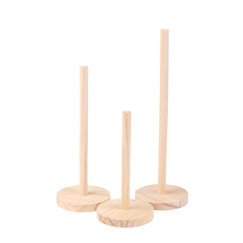 1PC Easy To Assemble Wooden Paper Towel Holder For Kitchen Living Room And Bedroom Vertical Tissue Rack For Home Decoration paper towel holder,paper towel rack,tissue holder