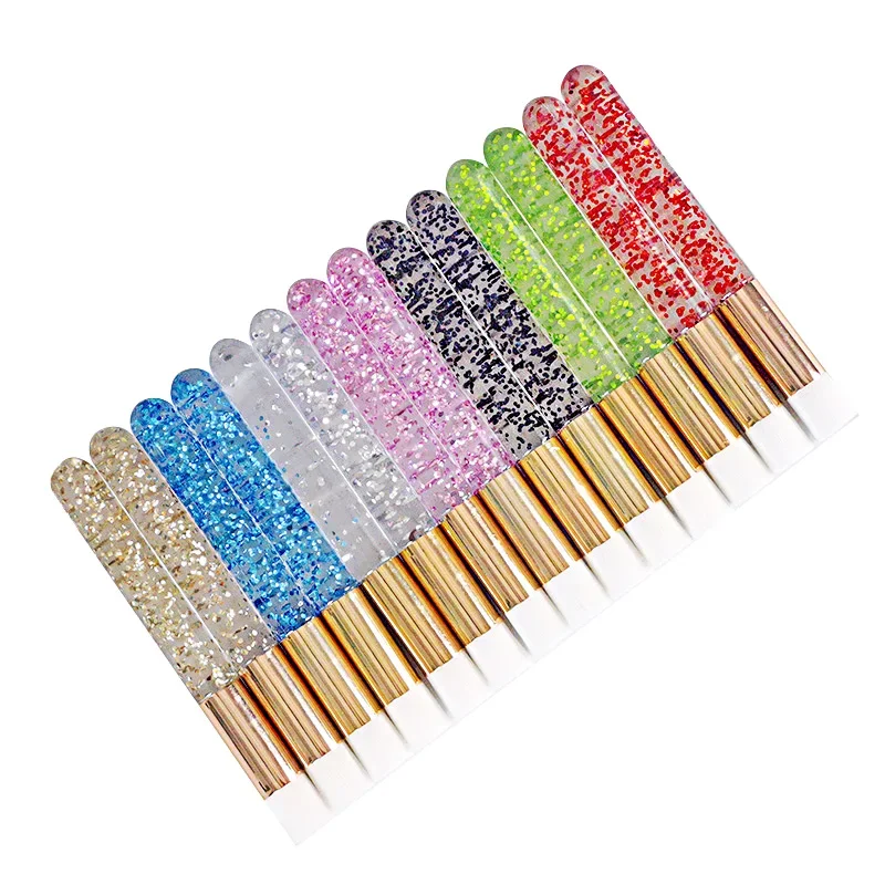Wholesale 30/50pcs Eyelash Cleaning Brushes for Eyelash Extensions Glitter Lash Shampoo Brushes Nose Pore Cleansing Makeup Tools 4