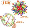 Expandable Breathing Ball Magic Toy Expanding Collapsible Ball Sphere Ball Stress Reliever Fidget Toy for Yoga Anxiety Autistic 6