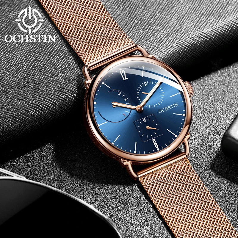 ochstin mariner series hot 2024 fashion trend automatic mechanical camelid movement watch men's mechanical watches new men s golf belt korean trend fashion alloy automatic buckle belt casual versatile leather belt high quality golf accessories