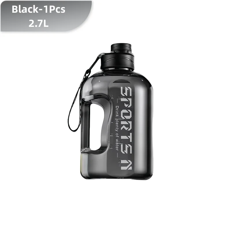 Black 1pcs 2.7L