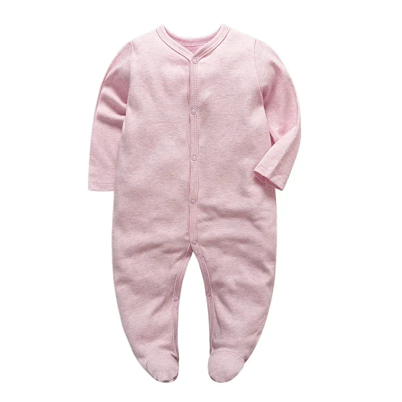 Four Seasons 0-12Months Baby Rompers Newborn Girls&Boys 100%Cotton  of Long Piece Infant Clothing Pajamas Overalls Cheap 4