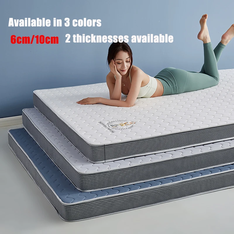 Latex Mattress Tatami Mat Memory Foam Mattress Bed for Household Student Dormitory Single King Queen Size