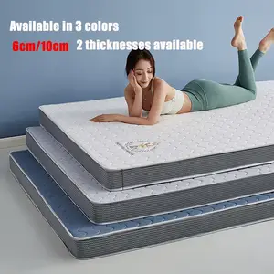 Almohadilla de colchón de espuma de látex, almohada de masaje de alta  densidad, Topper de colchón para cama individual doble, 150x190, 160x200 -  AliExpress