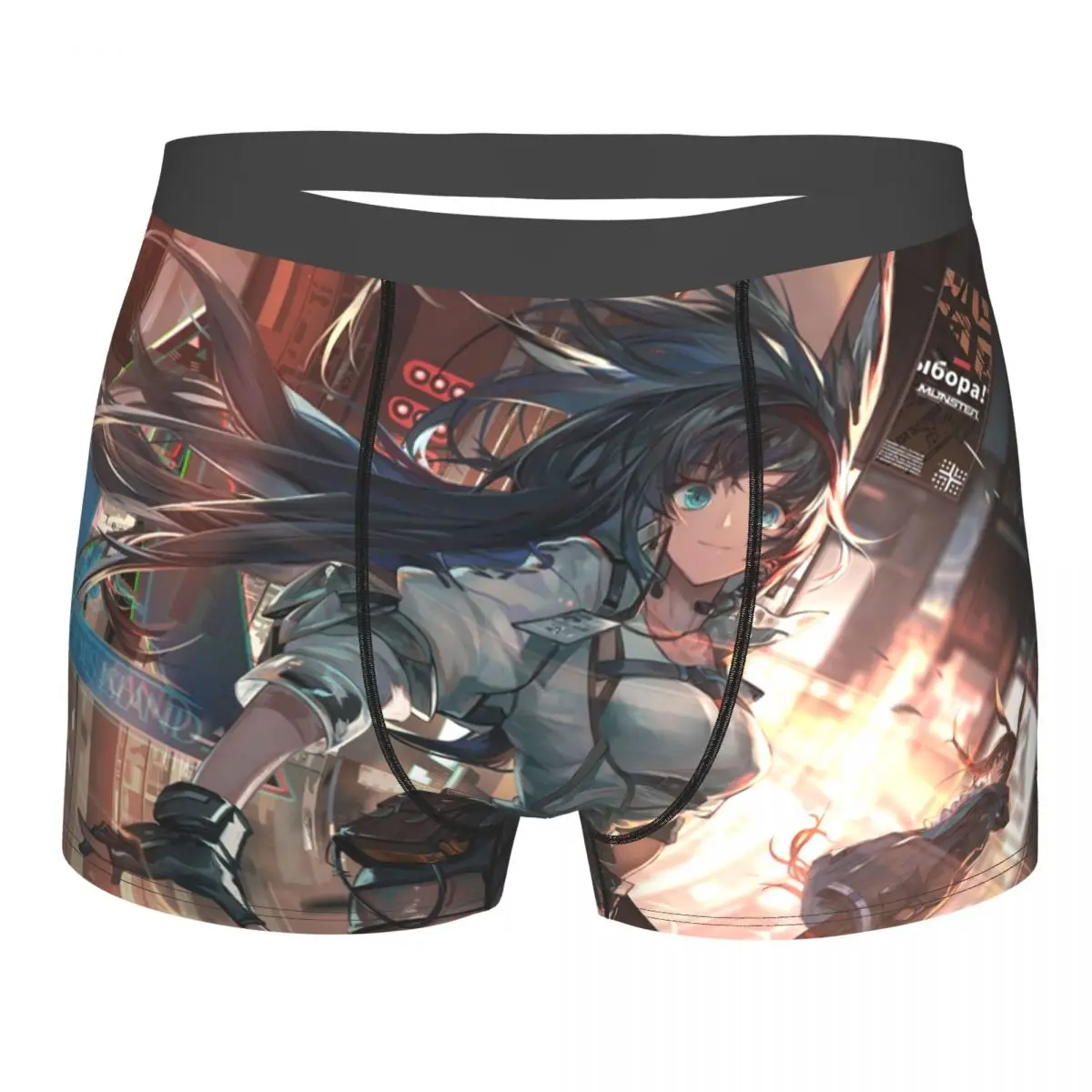 Video Game - Arknights Underpants Breathbale Panties Male Underwear Print Shorts Boxer Briefs 4pcs lot 2 4ghz 5ghz 5 8ghz 8dbi male antenna for wifi router wireless network card usb adapter security ip camera video monitor