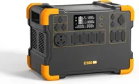 Portable Power Station E2000LFP, 1920Wh Power Station 5X2000W AC Outlets, LiFePO4 Battery Backup Expandable to 8064Wh, 1