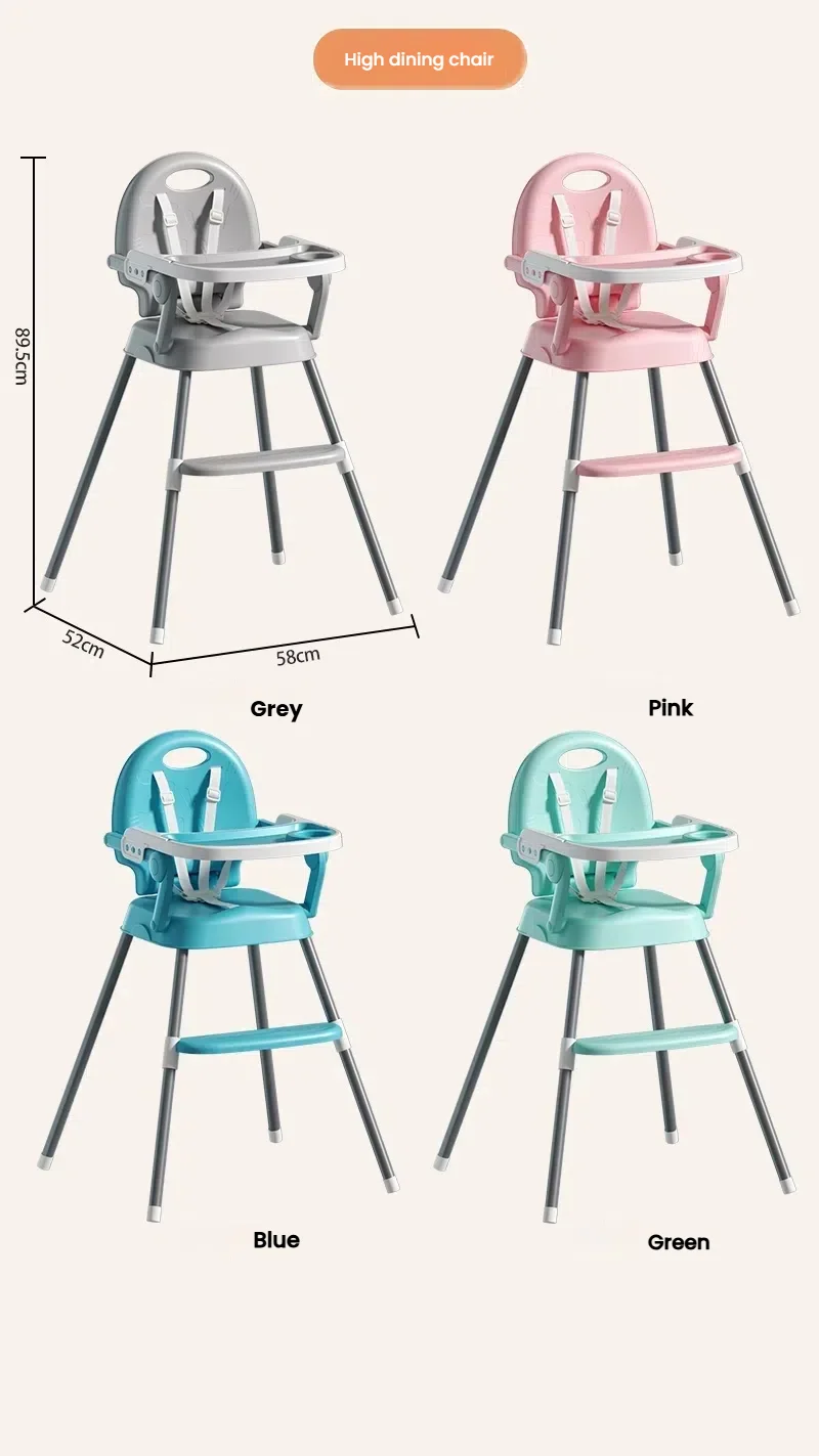 Baby High Chair Baby Dining Chair Mother Kids Newborn Items High for Babies Care Equipment Mother-Kids Portable