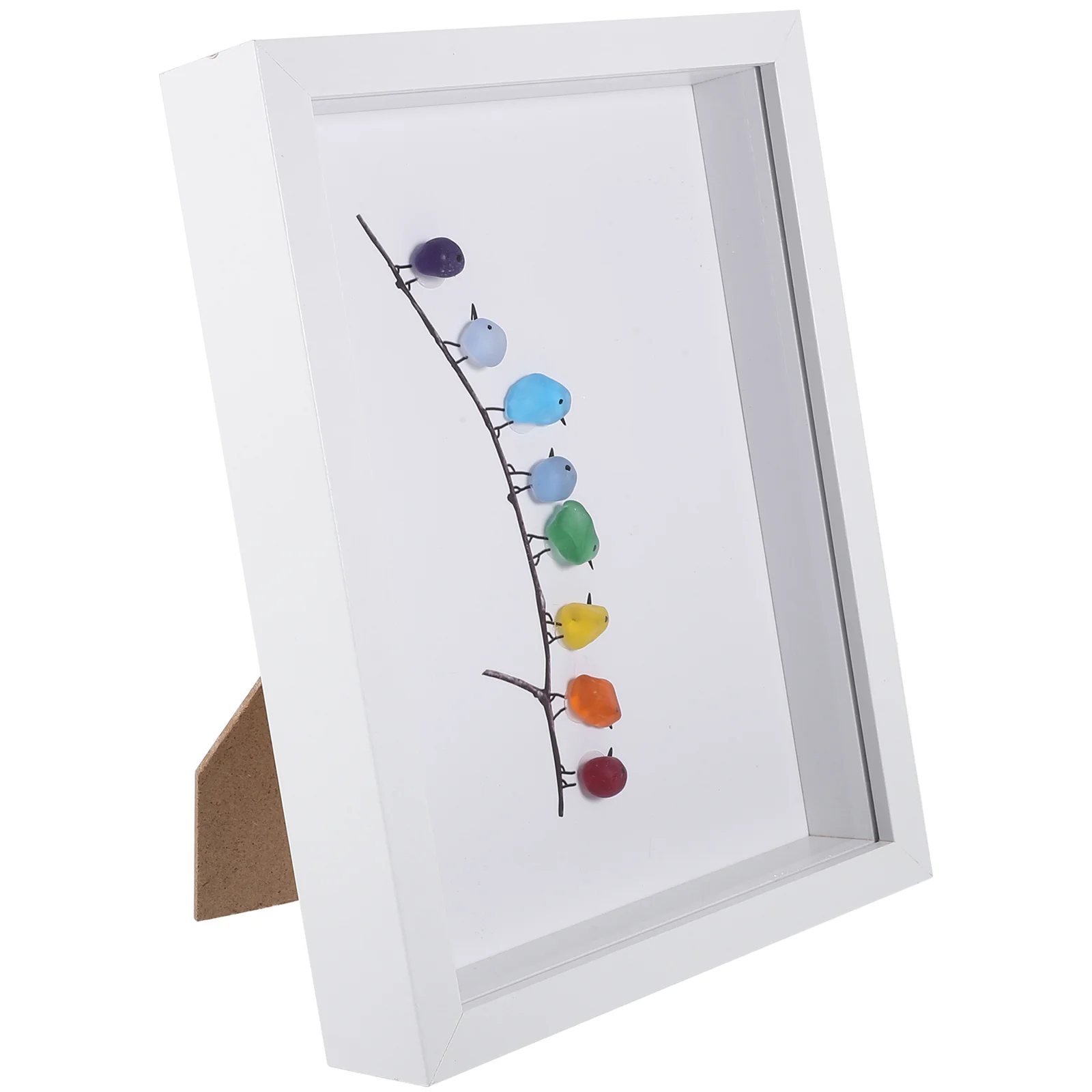 

Hanging Bird Ornament Locket Household Crystal Stone Decor Outdoor Home Adornment during