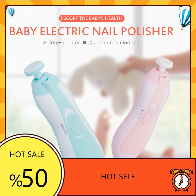 6 In 1 Baby Electric Nail Polisher Multi function Baby Manicure
